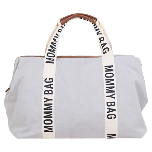 Childhome Mommy Bag Signature Canvas - Off-White