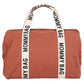 Childhome Mommy Bag Signature Canvas - Terracotta