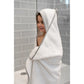 Doomoo Dry'N Play Bath Cape - White