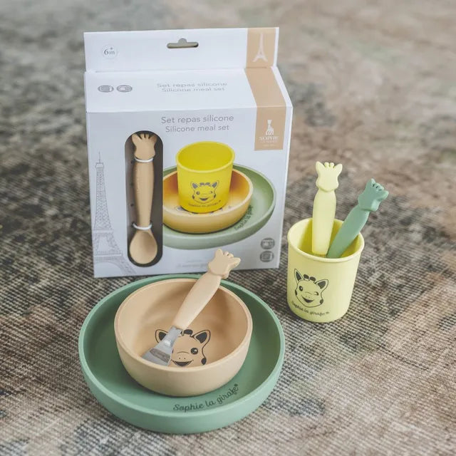 Sophie La Girafe Il Etait Une Fois Silicone Meal Set