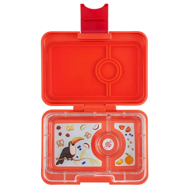 Yumbox Minisnack Box 3 Compartment - Saffron Orange