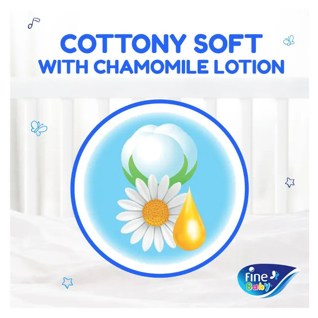 Fine Baby Diapers - Size 5 | Maxi | 11-18kg | 70pcs - Laadlee