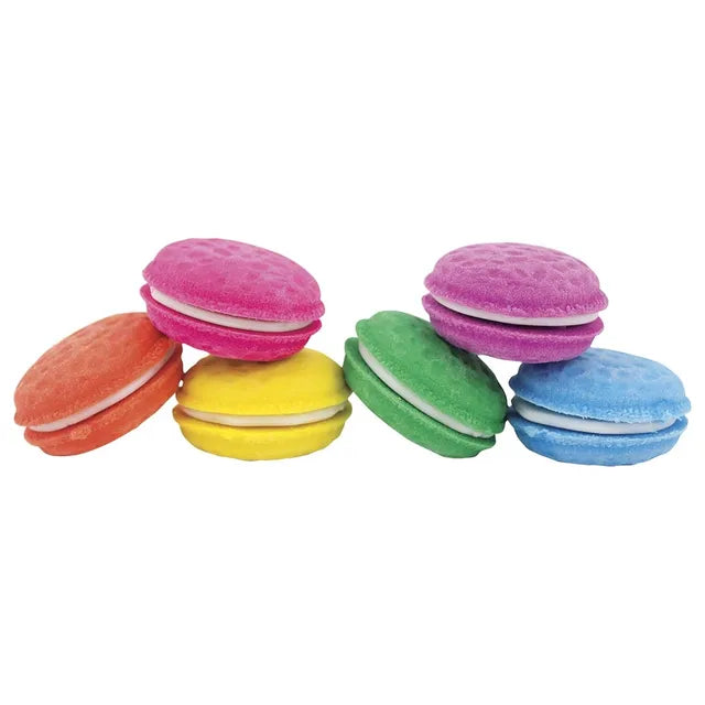 Ooly Macarons Scented Erasers - Pack of 6