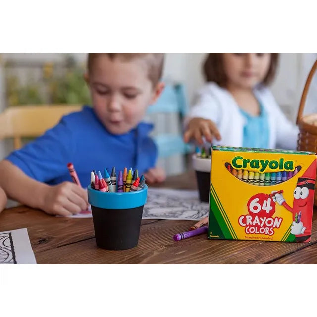 Crayola Non-Peggable Crayons - Pack of 64 - Laadlee