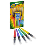 Crayola Washable No Drip Paint Brush Pens - Pack of 5 - Laadlee