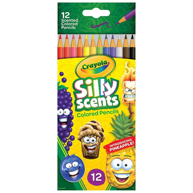 Crayola Silly Scents Colored Pencils - Pack of 12 - Laadlee