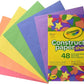 Crayola Construction Paper - 48 Sheets - Laadlee