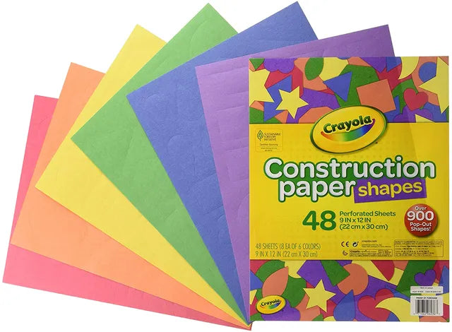 Crayola Construction Paper - 48 Sheets - Laadlee