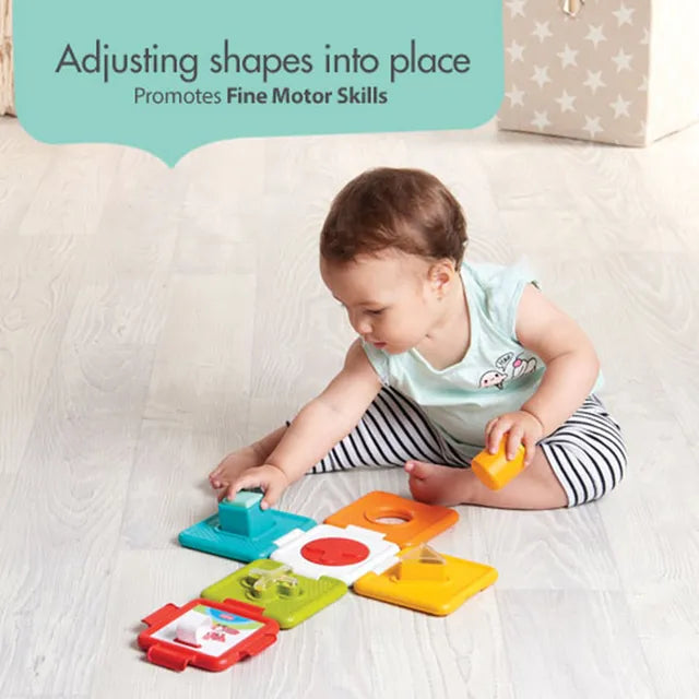 Tiny Love 2 In 1 Shape Sorter & Puzzle - Laadlee