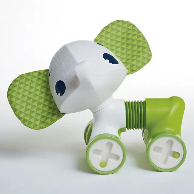 Tiny Love Tiny Rolling Toy - Samuel The Elephant - Green - Laadlee