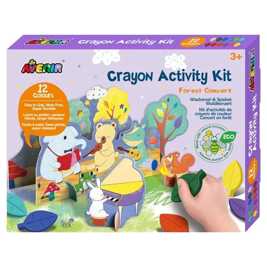 Avenir Crayon Activity Kit - Forest Concert - Laadlee