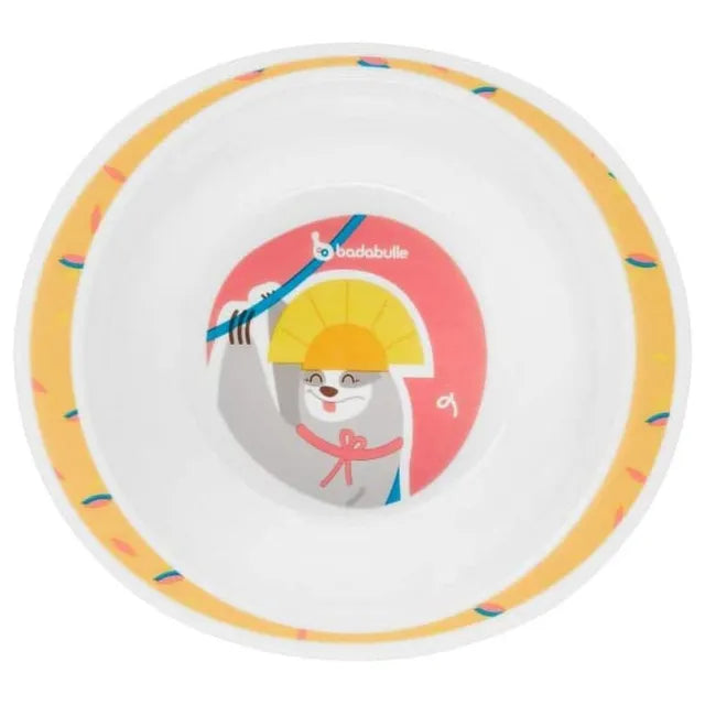 Badabulle Yummy Feeding Set Coral - 7 Pcs - Laadlee