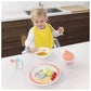 Badabulle Yummy Feeding Set Coral - 7 Pcs - Laadlee