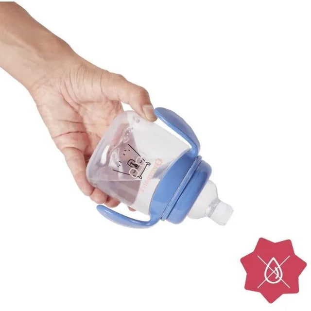 Badabulle Anti-leakage Drinking Non-spill Cup 180 ml - Blue - Laadlee