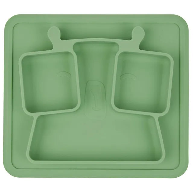 Badabulle Non-slip Compartment Plate - Laadlee