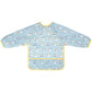 Badabulle Long Sleeve Bib - Blue - Laadlee