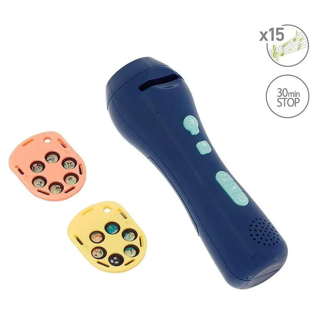 Badabulle Sweet Dreams Torch with Music Box - Blue - Laadlee