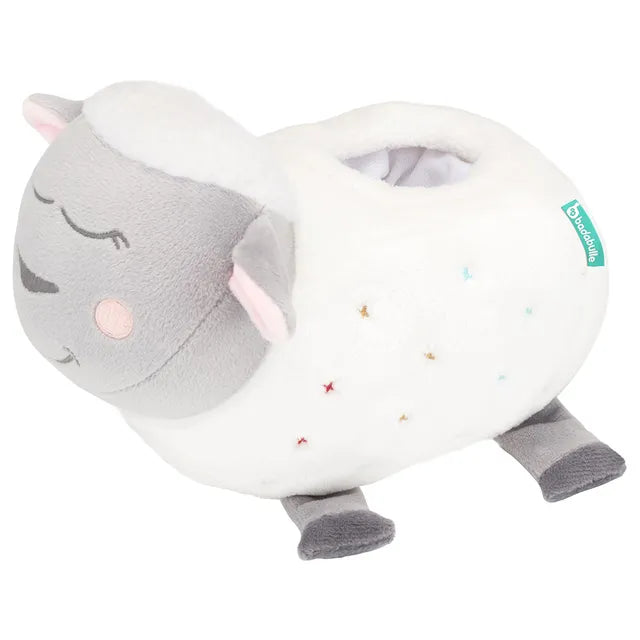 Badabulle Sheep Plush Musical Projection Night Light - Laadlee
