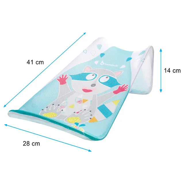 Badabulle Ergonomic Design Bath Hammock / Support- Racoon - Laadlee