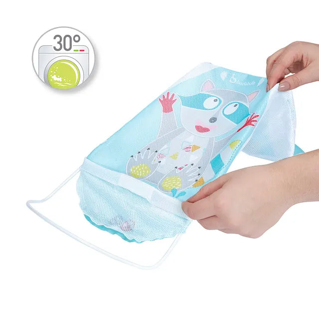 Badabulle Ergonomic Design Bath Hammock / Support- Racoon - Laadlee