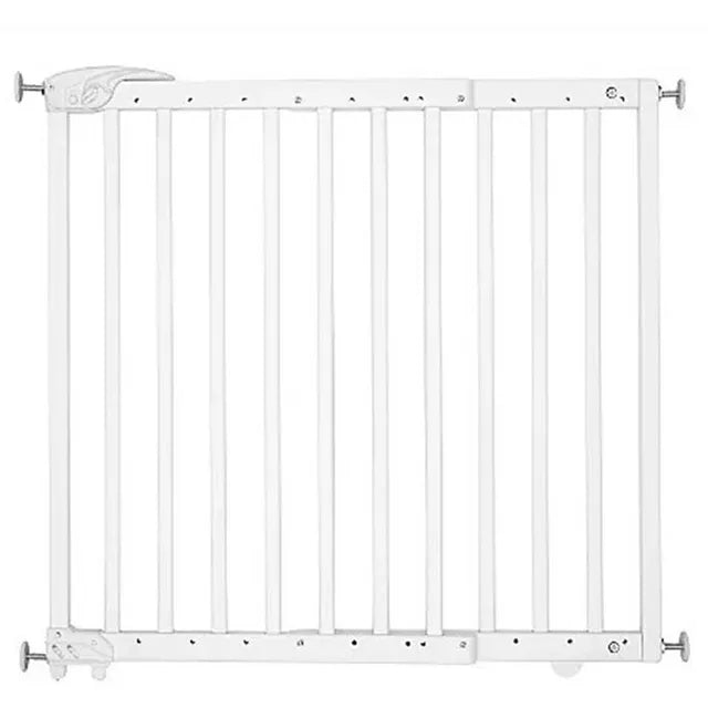 Badabulle Deco Pop Wooden Extending Safety Gate - White - Laadlee