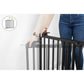 Badabulle Deco Pop Wooden Extending Safety Gate - Black - Laadlee