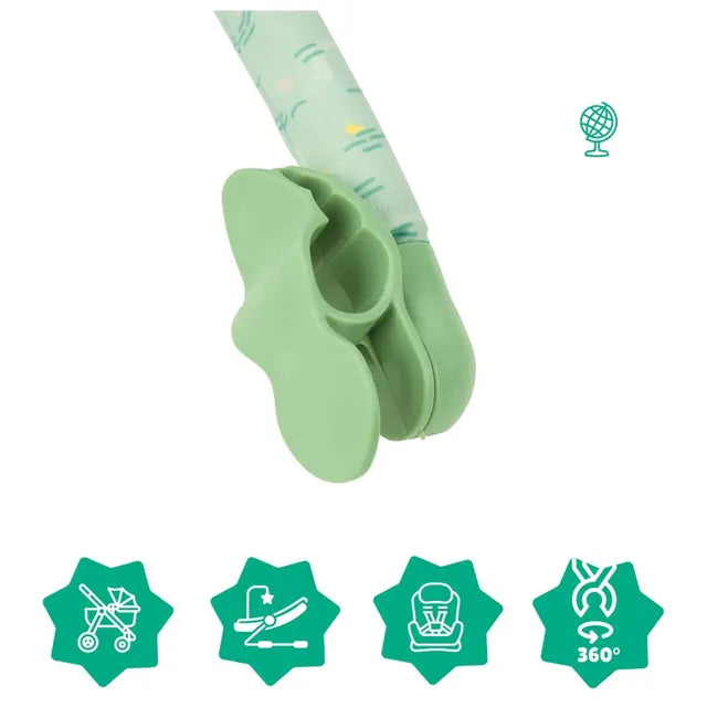 Badabulle Universal Safari and Hanging Crib Arch - Green - Laadlee