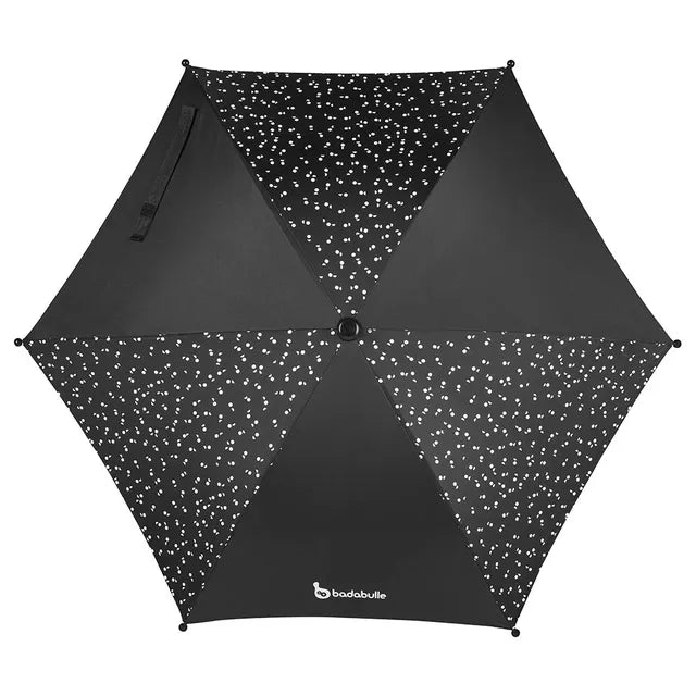 Badabulle Anti UV Parasol Umbrella - Black - Laadlee