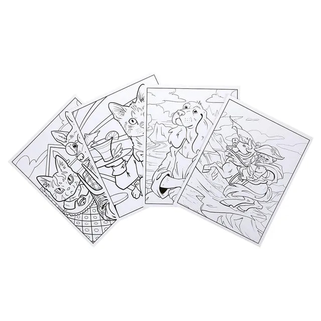 Crayola Well Dressed Pets Coloring Book - Laadlee