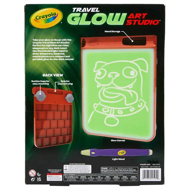 Crayola Travel Glow Art Studio - Laadlee