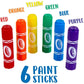 Crayola  Project Quick Dry Paint Sticks - Pack of 6 - Laadlee