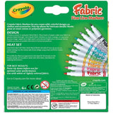 Crayola Fine Line Fabric Markers - Pack of 10 - Laadlee