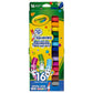 Crayola Washable Pip-Squeaks Markers - Pack of 16 - Laadlee