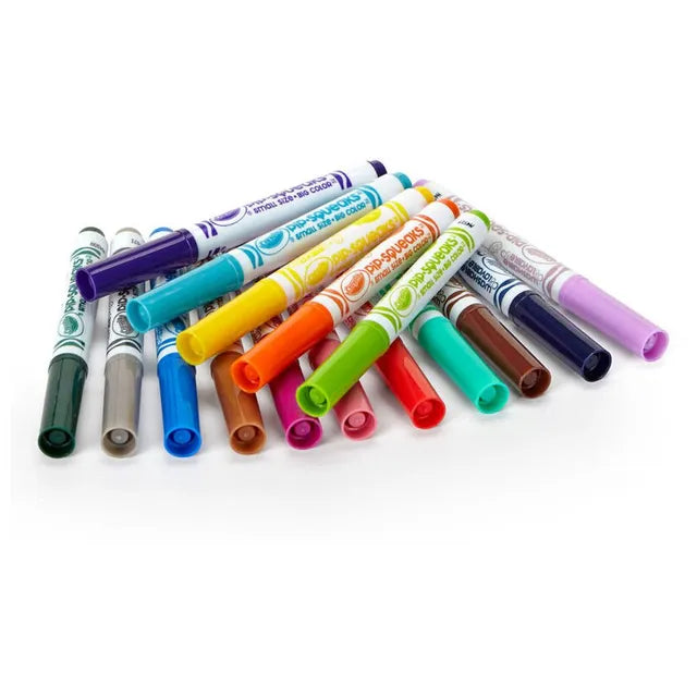 Crayola Washable Pip-Squeaks Skinnies Markers - Pack of 16 - Laadlee