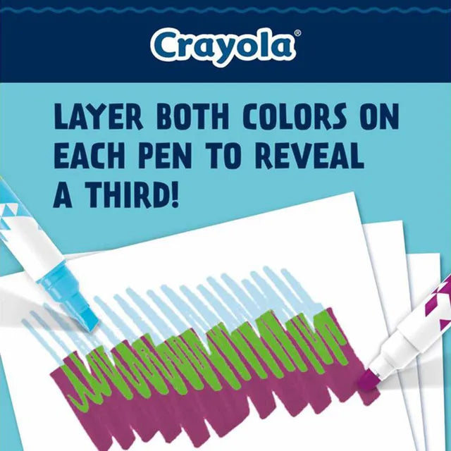 Crayola Color Change Doodle Markers - Pack of 8 - Laadlee