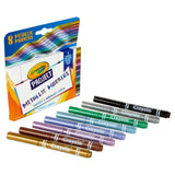 Crayola  Project Metallic Markers - Pack of 8 - Laadlee