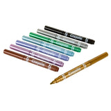 Crayola  Project Metallic Markers - Pack of 8 - Laadlee