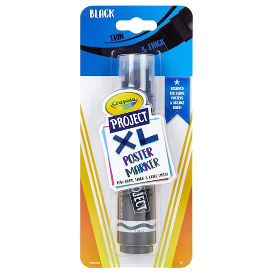 Crayola XL Poster Markers - Black