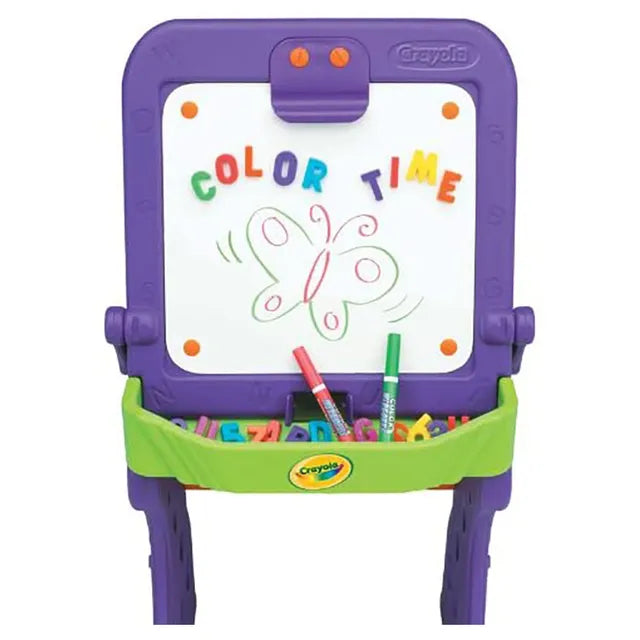 Crayola Easels Grow'n Up Play N Fold Art Studio - Yellow - Laadlee