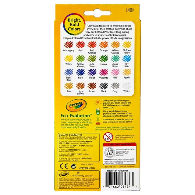 Crayola No. 2 Pencils - Pack of 20 - Laadlee