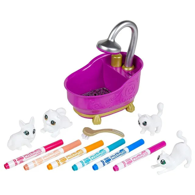 Crayola Scribble Scrubbie Pets Tub Play Set - Laadlee