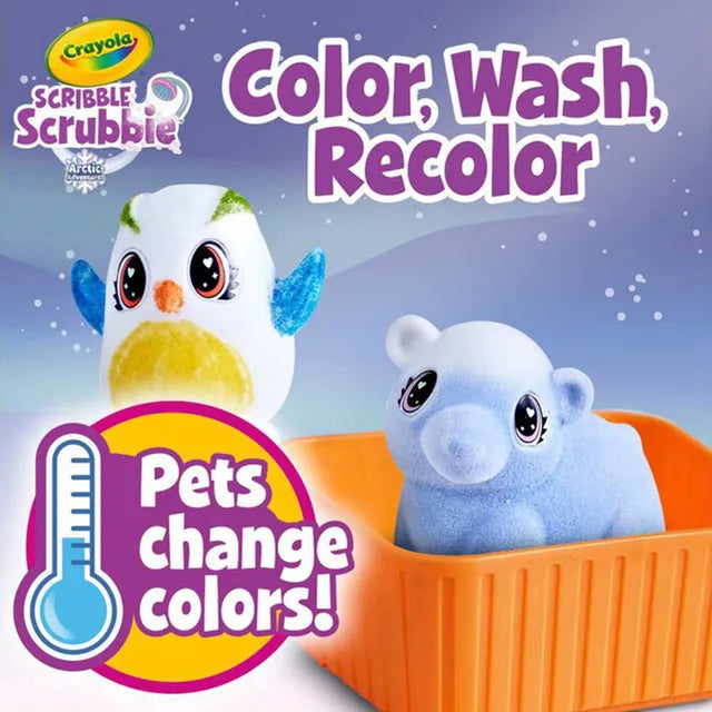 Crayola Scribble Scrubbie Snow Explorer - Laadlee