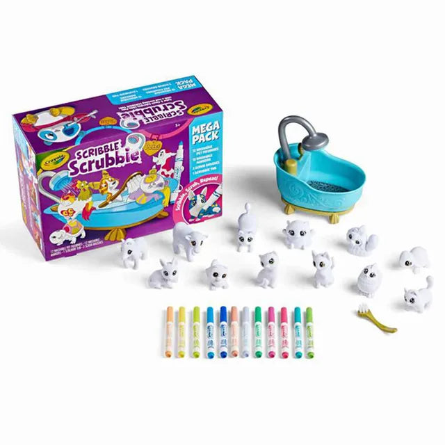 Crayola Scribble Scrubbie Mega Set - Laadlee