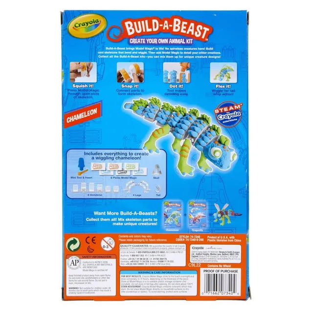 Crayola Build-A-Beast Chameleon - Laadlee