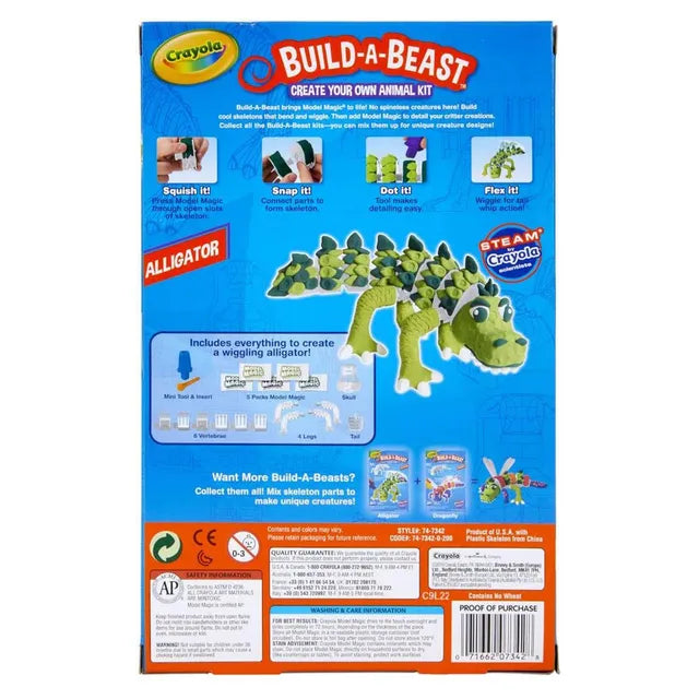 Crayola Build-A-Beast AlliGator - Laadlee