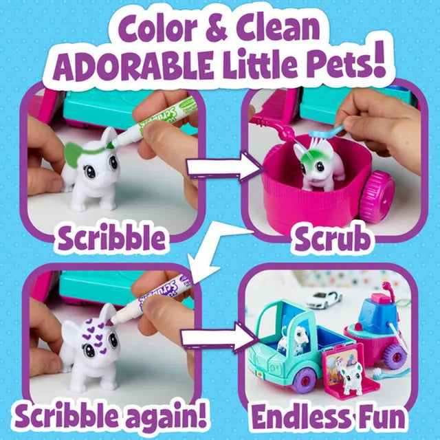 Crayola Scribble Scrubbie Pets Grooming Truck - Laadlee