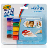Crayola Wonder Wash Mini Markers - Pack of 10 - Laadlee