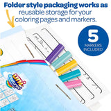 Crayola Coloring Pages & Markers - Uni Creatures - Laadlee