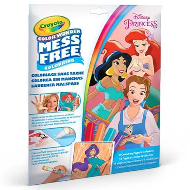 Crayola Color Wonder Disney Princess Coloring Set - Laadlee