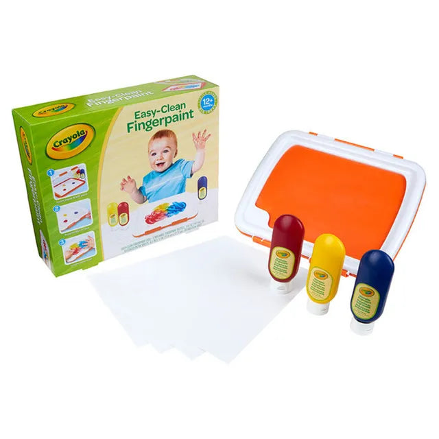 Crayola Easy-Clean Fingerpaint - Laadlee
